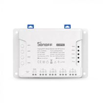   Sonoff 4CH Pro R3 – 4 áramkörös NO/NC relé, DIN, Wi-Fi, RF433