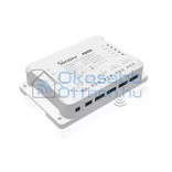 Sonoff 4CH Pro R3 – 4 áramkörös NO/NC relé, DIN, Wi-Fi, RF433