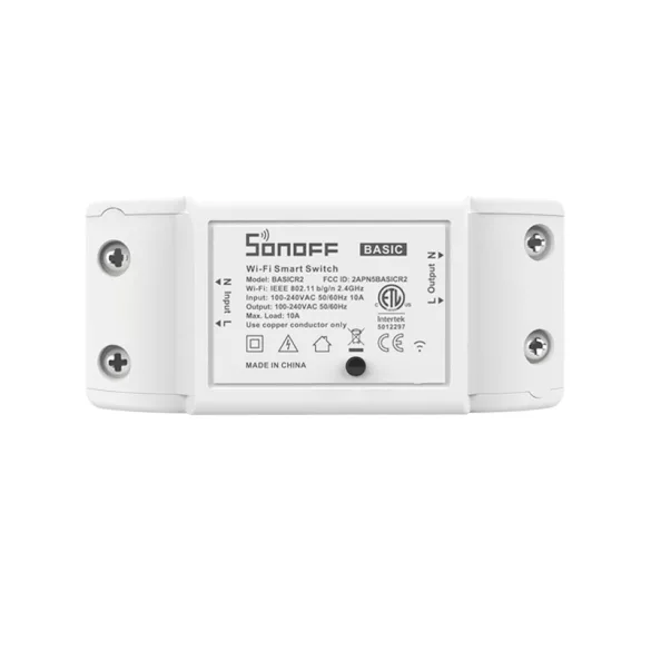 Sonoff Basic (R2) WiFi-s okosrelé