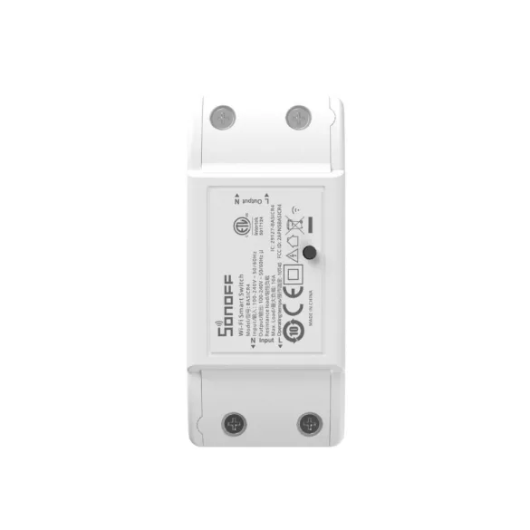 Sonoff Basic R4 – 1 áramkörös relé, Wi-Fi, eWeLink-Remote (BASICR4)