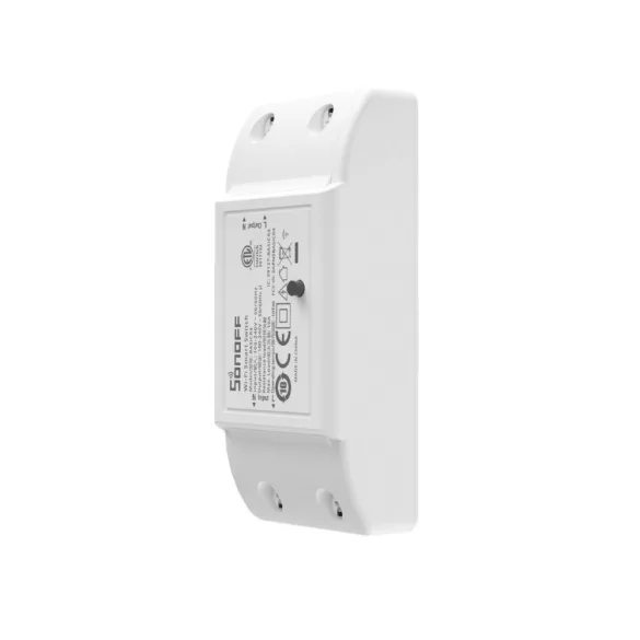 Sonoff Basic R4 – 1 áramkörös relé, Wi-Fi, eWeLink-Remote (BASICR4)