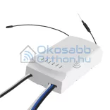 Sonoff iFan04 – fordulatszám-szabályzós ventillátor- és világítás-vezérlés, távirányítóval, Wi-Fi, RF433 (iFan04-H)