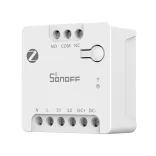 Sonoff Zigbee Dry Contact Smart Switch – okos mini relémodul, NO/NC kimenettel, Zigbee, fehér (MINI-ZBD)