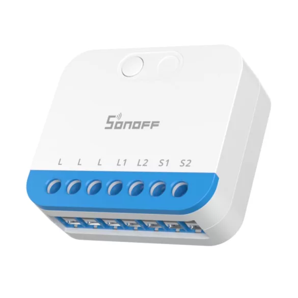 Sonoff MINI-ZBDIM Zigbee Dimmer Switch – fényerőszabályzó modul, fogyasztásmérős, Zigbee