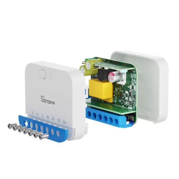 Sonoff MINI-ZBDIM Zigbee Dimmer Switch – fényerőszabályzó modul, fogyasztásmérős, Zigbee