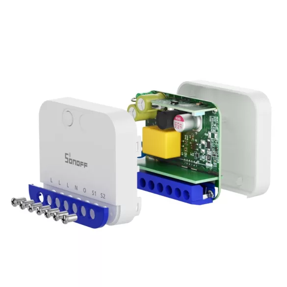 Sonoff MINI-DIM Dimmer Switch – fényerőszabályzó modul, fogyasztásmérős, Matter, Wi-Fi