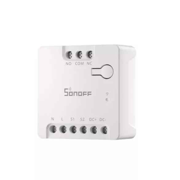 Sonoff MINI-D – száraz kontaktusos NO/NC eWeLink relé, Wi-Fi, Matter