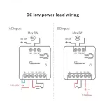 Sonoff MINI-D – száraz kontaktusos NO/NC eWeLink relé, Wi-Fi, Matter