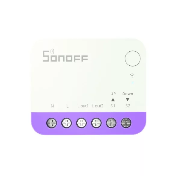 Sonoff Mini-RBS okos redőnyvezérlő modul, Wi-Fi, eWeLink-Remote, Matter kompatibilis