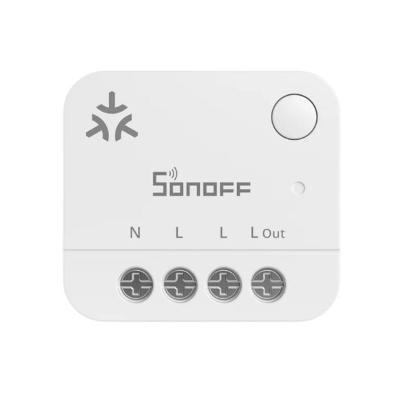 Sonoff Matter Over WiFi Power Meter  – 1 áramkörös fogyasztásmérő, Matter, Wi-Fi (MINI-1GP)