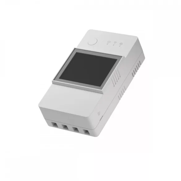 Sonoff TH16 Elite (R3) – relé, hőmérő bemenettel, 16A + dry contact, DIN, Wi-Fi (THR316D)