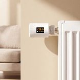 Sonoff TRV Gen2 – termosztatikus radiátorszelep, IPS kijelzővel, Zigbee, Bluetooth, fehér (TRV-ZBT)