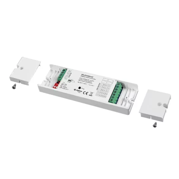 Sunricher Zigbee 4-az-1-ben RGBW / RGB CCT LED vezérlő,  4A/csatorna, 12/24V DC (SR-ZG1029-5C)