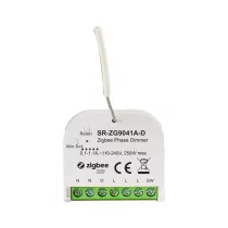   Sunricher Zigbee retrofit dimmer (fényerőszabályzó) modul, 230V csak fázis, 250W (SR-ZG9041A-D)