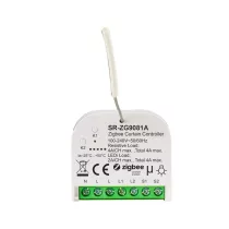   Sunricher Zigbee retrofit függöny / redőny motor vezérlés, 2 x 4A (SR-ZG9081A)