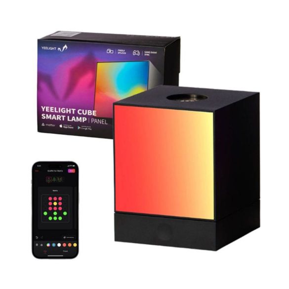 Yeelight Cube Smart Lamp - PANEL Base - RGB LED asztali gamer lámpa / dekorációs lámpa - Alapmodul (YLFWD-0009)